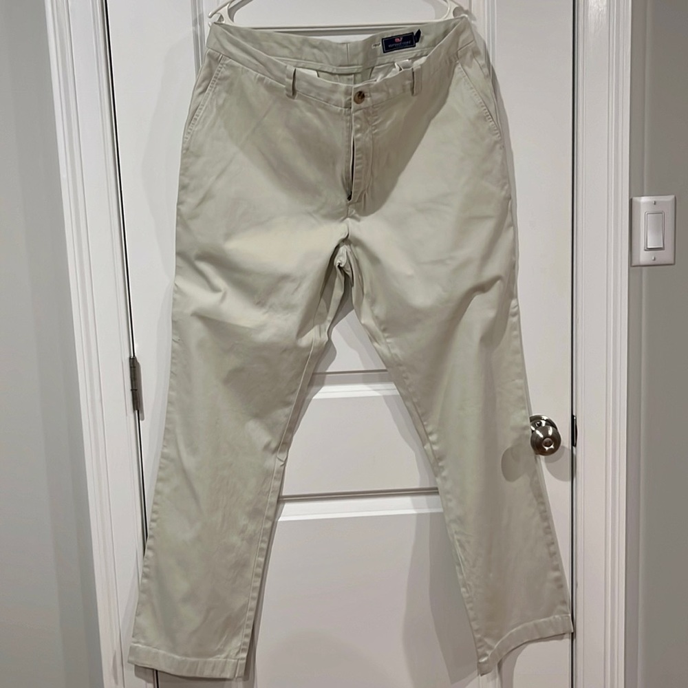 Like New Vineyard Vines Off White Pants